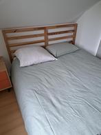 ikea  tarva bed met lattebodem luroy, Huis en Inrichting, Ophalen, Zo goed als nieuw, Tweepersoons