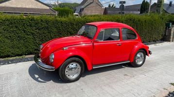 Volkswagen Coccinelle 1971 - Excellent état, Rouge, Achat, 942 kg, Boîte manuelle