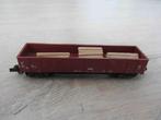 Fleischmann N 8282 lange platte wagen DB type Ealmo, tijd IV, Hobby en Vrije tijd, Modeltreinen | N-Spoor, Gelijkstroom, Fleischmann