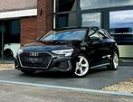 Audi A3 Sportback 30TFSI Business Edition 2X S-LINE/CAMERA, Auto's, Audi, 1525 kg, Leder en Stof, Zwart, 5 deurs