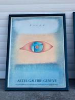 Lithographie artel galerie de jean michel folon, Antiek en Kunst, Ophalen of Verzenden