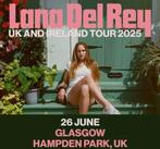 2 tickets concert Lana Del Rey Glasgow, Tickets & Billets