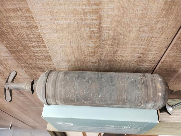 Pyrene brandblusser 1936!, Collections, Objets militaires | Général, Enlèvement