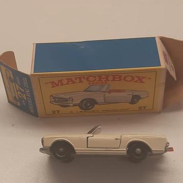 MATCHBOX UK nr 27*MERCEDES BENZ 230SL*VINTAGE* beschikbaar voor biedingen