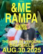 2 x tickets &ME RAMPA Keinemusik Brussels 30/08, Twee personen