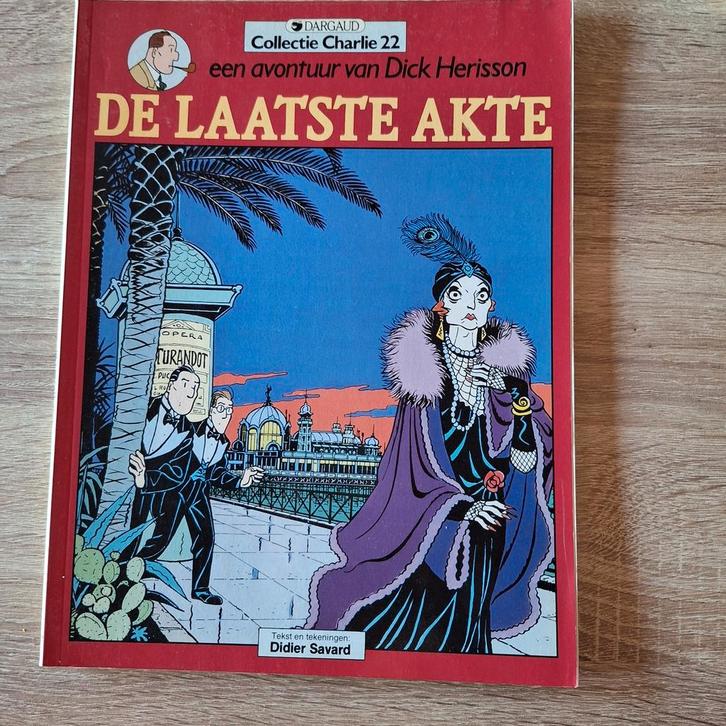 De laatste akte/Dick Herisson, Boeken, Stripverhalen, Gelezen, Ophalen of Verzenden