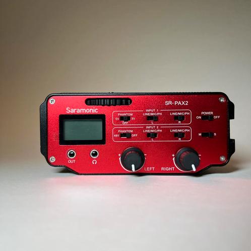 Saramonic SR-PAX2, Audio, Tv en Foto, Professionele apparaten, Zo goed als nieuw, Ophalen