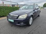 Mercedes C200 12/2007 80.000 KM Airco, Auto's, Blauw, Leder, Bedrijf, 5 deurs
