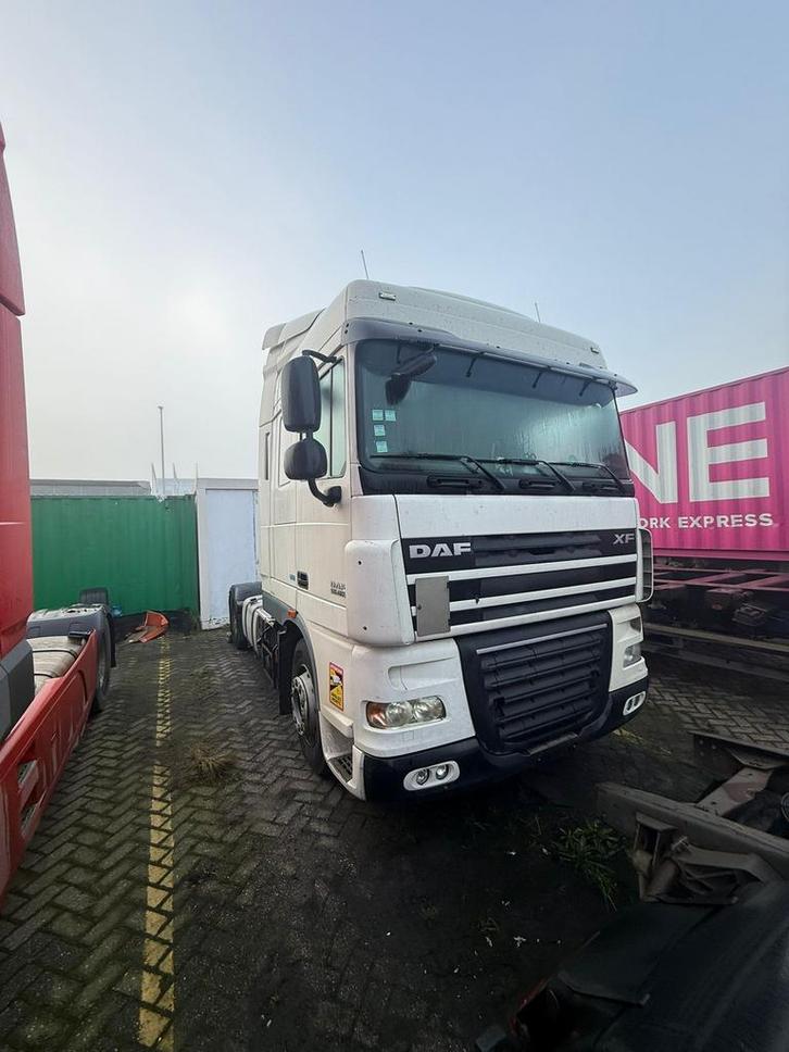 DAF XF 105/460 ATe – 2014 – Euro 5 – – Nieuwe tachograaf, Auto's, Vrachtwagens, Bedrijf, DAF, Diesel, Euro 5, Automaat, Wit, Ophalen