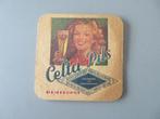 oud bierviltje Celta Pils Meiresonne Gent, Verzamelen, Verzenden, Zo goed als nieuw, Viltje(s), Overige merken