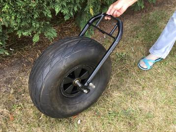 Voorvork met wiel voor een kite buggy, Enlèvement, Utilisé, Accessoires