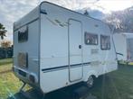 Caravan Sterckeman 370 met stapelbed, voortent en luifel, Caravans en Kamperen, Stapelbed, Sterckeman, Treinzit, 500 - 750 kg