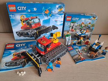 Lego City 60222 Sneeuwschuiver 60136 Politie Starterset beschikbaar voor biedingen