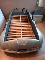 auto kinderbed met nieuwe matras en lattenbodem, Ophalen, Gebruikt, Eenpersoons