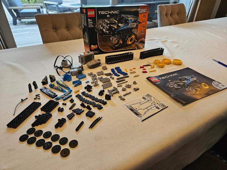 LEGO Technic 42095 Remote-Controlled Stunt Racer TOPSTAAT, Kinderen en Baby's, Speelgoed | Duplo en Lego, Zo goed als nieuw, Lego