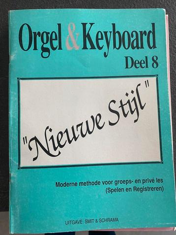 Orgel en keyboard deel 8, Musique & Instruments, Partitions, Comme neuf, Populaire, Enlèvement ou Envoi, Accordéon