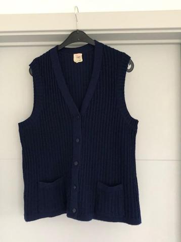 Debardeur / maat 42 ( donker blauw ) beschikbaar voor biedingen