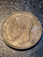 5 Belgische Franken 1873, Postzegels en Munten, Munten | België, Ophalen