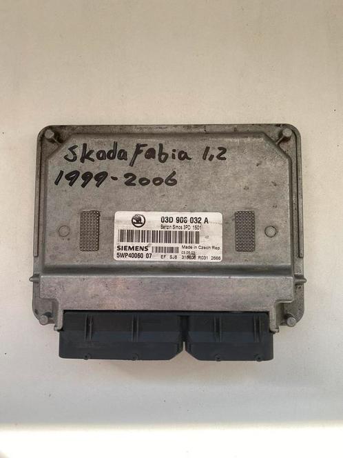 Škoda Fabia (6Y2) 1.2 MPi (AWY) 03D906032A Ecu, Auto-onderdelen, Elektronica en Kabels, Gebruikt, Ophalen of Verzenden