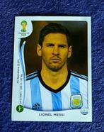 Panini sticker card voetbal 'WK Brasil 2014 - Lionel Messi ', Verzamelen, Ophalen of Verzenden, Nieuw, Poster, Plaatje of Sticker
