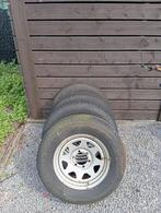 4 stalen velgen met band voor 4x4 toyota, Auto-onderdelen, Ophalen, Velg(en), 265 mm, Terreinwagen