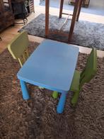 Kindertafel met 2 stoelen, Enfants & Bébés, Comme neuf, Chaise(s), Enlèvement