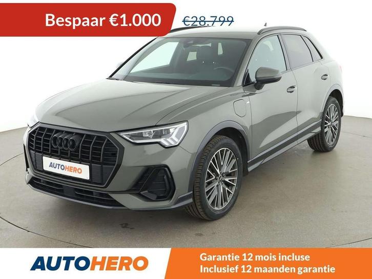 Audi Q3 45 TFSIe S line (bj 2021, automaat), Auto's, Audi, Te koop, Q3, ABS, Achteruitrijcamera, Airbags, Airconditioning, Android Auto
