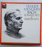 Yehudi Menuhin - Bach Sonate N2 & Partita N2, Ophalen of Verzenden, Barok, Gebruikt, Overige typen