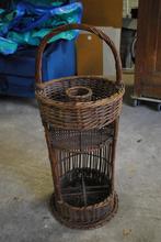 Ancien panier osier apéro, Ophalen