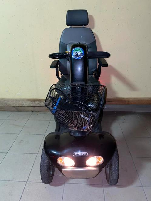Scootmobiel Shoprider deluxe 4 elektrische invalide scooter, Diversen, Rolstoelen, Zo goed als nieuw, Elektrische rolstoel, Inklapbaar
