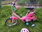 Vélo fille 14pouces, Vélos & Vélomoteurs, Vélos | Vélos pour enfant, Comme neuf, Stabilisateurs, Enlèvement, Btwin