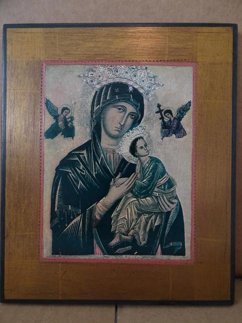 Icoon Heilige Maria icoon moeder van altijddurende bijstand, Verzamelen, Religie, Gebruikt, Christendom | Katholiek, Overige typen