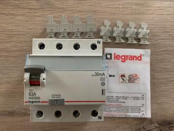 Differentieel legrand 63A 30mA 4P nieuw in doos beschikbaar voor biedingen