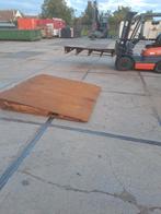 Container oprijschotten oprijbrug rijplaat, Ophalen, Zo goed als nieuw
