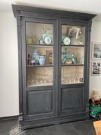 Grote houten buffetkast, Huis en Inrichting, Ophalen, Gebruikt, 200 cm of meer, Rustiek
