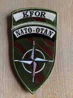 Écusson OTAN KFOR, Collections, Envoi
