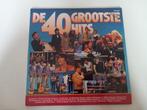 Vinyl 2LP 40 grootste hits Pop Nederlandstalig Schlager Rock, Cd's en Dvd's, Ophalen of Verzenden, 12 inch, Poprock