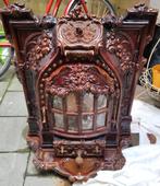 Cheminée Art Nouveau Foyer Bois Charbon, Enlèvement, Utilisé, Insert, Cheminée au bois