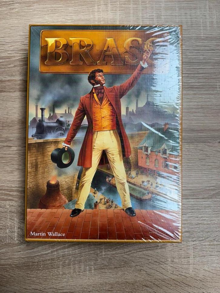 Brass - bordspel, Hobby en Vrije tijd, Gezelschapsspellen | Bordspellen, Nieuw, Een of twee spelers, Drie of vier spelers, Ophalen