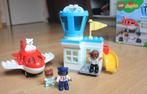 LEGO DUPLO Vliegtuig & Vliegveld - 10961 - 2+, Kinderen en Baby's, Speelgoed |Speelgoedvoertuigen, Zo goed als nieuw, Ophalen