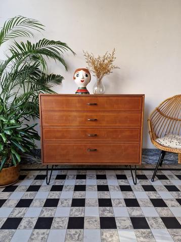 Vintage midcentury ladekast | kast | commode | retro beschikbaar voor biedingen