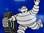 Groot MICHELIN reclamebord, Verzamelen, Ophalen of Verzenden, Gebruikt, Reclamebord