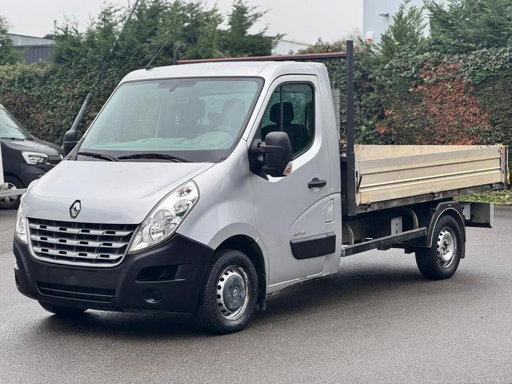 Renault Master 2.3 DCI open laadbak meubelbak, Auto's, Bestelwagens en Lichte vracht, Bedrijf, Te koop, Adaptieve lichten, Adaptive Cruise Control