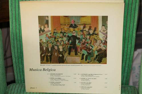 Lp Contemporary Musica Belgica - Album 1, Cd's en Dvd's, Vinyl | Klassiek, Gebruikt, Modernisme tot heden, 12 inch, Ophalen of Verzenden
