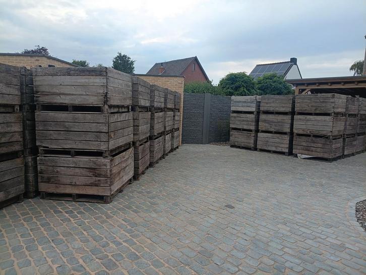 Houten paloxen, Tuin en Terras, Terrasdelen en Vlonders, Zo goed als nieuw, Ophalen