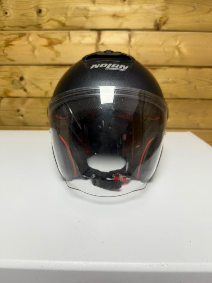 Motorhelm  nolan n40-5 06 special, Fietsen en Brommers, Brommerhelmen, Gebruikt, Extra large of groter, Ophalen