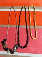 3 colliers vintages, Bijoux, Sacs & Beauté, Enlèvement ou Envoi