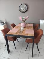 Industriële eettafel 180x100cm (Nieuwstaat), Huis en Inrichting, Tafels | Eettafels, Ophalen, 100 tot 150 cm, Zo goed als nieuw