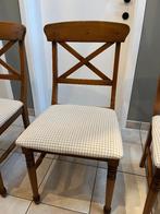 Set van 6 eetkamerstoelen, Huis en Inrichting, Stoelen, Ophalen, Vijf, Zes of meer stoelen, Hout, Landelijk