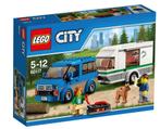 LEGO City Busje en Caravan - 60117, Kinderen en Baby's, Speelgoed | Duplo en Lego, Ophalen of Verzenden, Zo goed als nieuw, Complete set